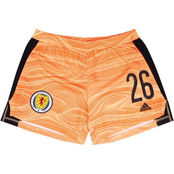 2021-22 Scotland GK Shorts #26 Womens (M)