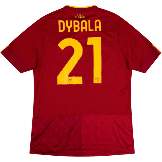 2022-23 Roma Home Shirt Dybala #21