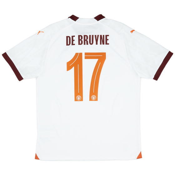 2023-24 Manchester City Away Shirt De Bruyne #17