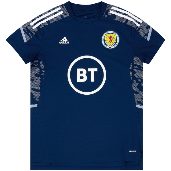2021-22 Scotland Women's Player Issue Training Shirt (Excellent)