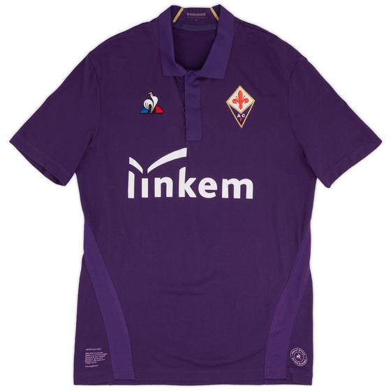 2018-19 Fiorentina Player Issue Home Shirt #2 - 7/10 - (S)