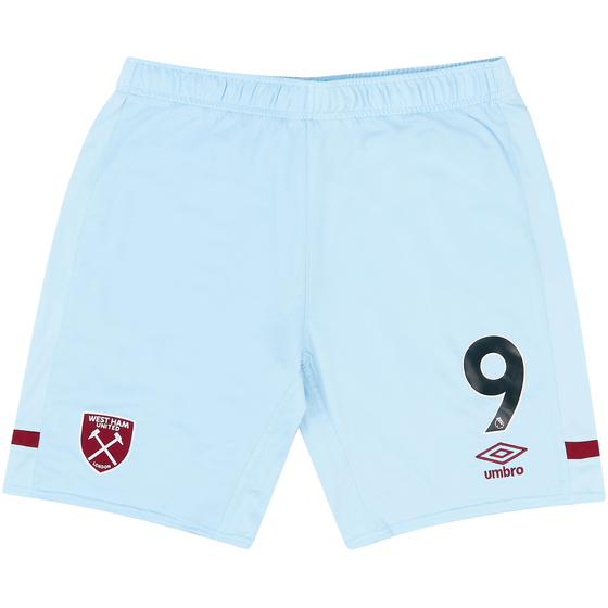 2021-22 West Ham Player Issue Away Shorts # (Excellent)