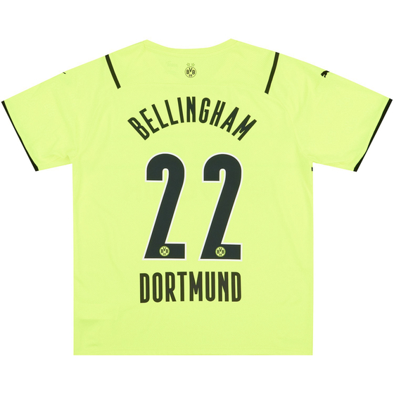 2021-22 Borussia Dortmund Cup Shirt Bellingham #22 - (S)