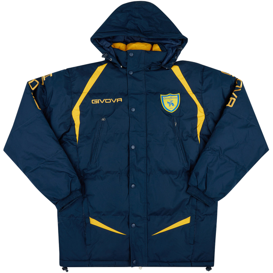 2012-13 Chievo Verona Givova Hooded Padded Jacket - 7/10 - (L)