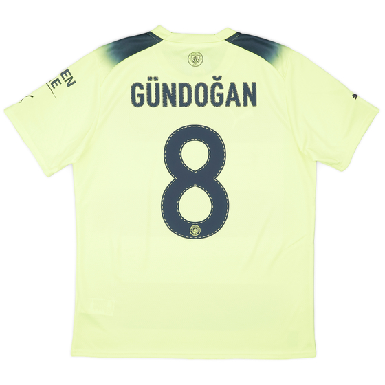 2022-23 Manchester City Third Shirt Gündoğan #8