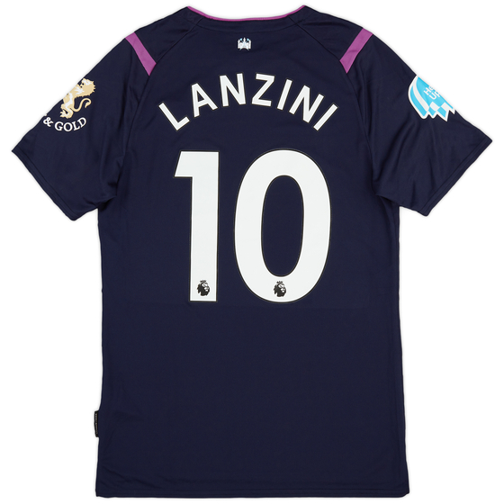 2019-20 West Ham Match Issue Third Shirt Lanzini #10 - (S)