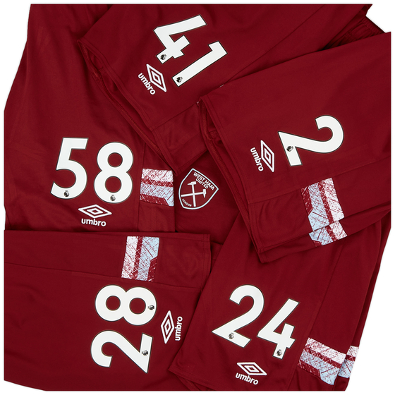 2022-23 West Ham Player Issue Home Shorts #