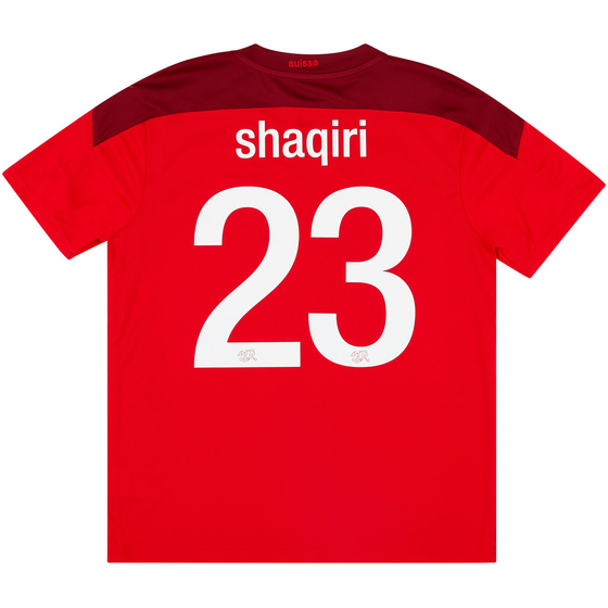 2020-21 Switzerland Home Shirt Shaqiri #23