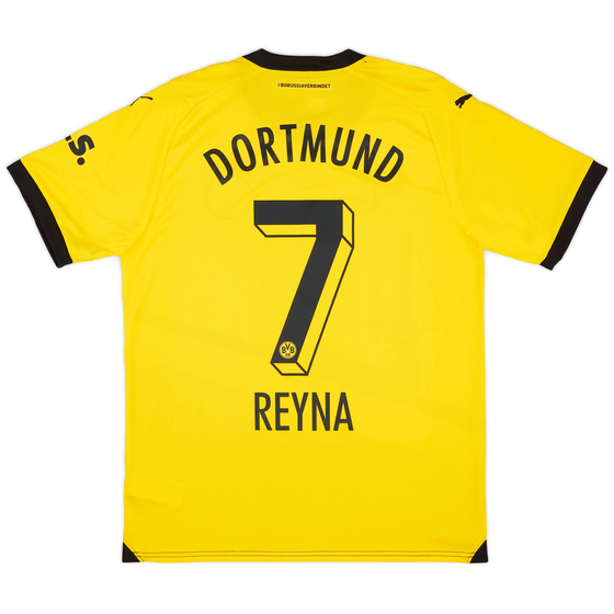2023-24 Borussia Dortmund Home Shirt Reyna #7