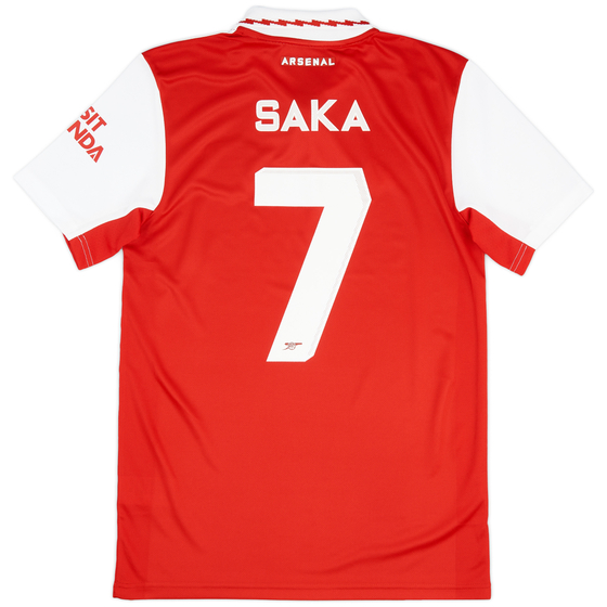 2022-23 Arsenal Home Shirt Saka #7 (S)