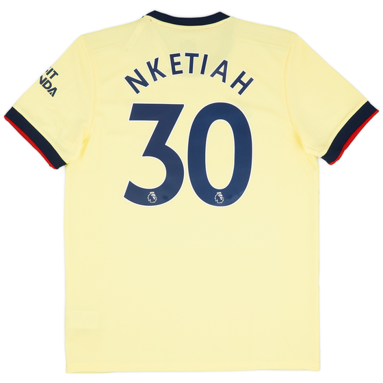 2021-22 Arsenal Away Shirt Nketiah #30