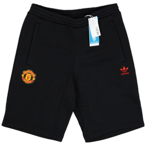 2021-22 Manchester United adidas Sweat Shorts (XS)