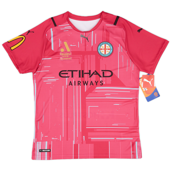2021-22 Melbourne City Player Issue GK S/S Shirt