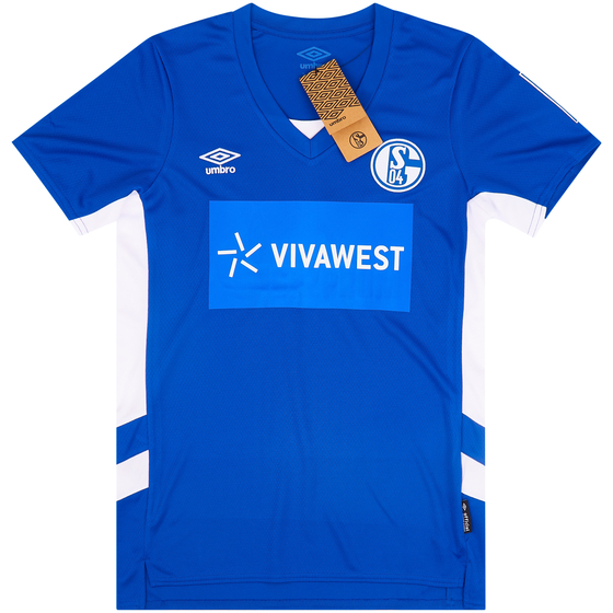 2021-22 Schalke Home Shirt - Womens (M))