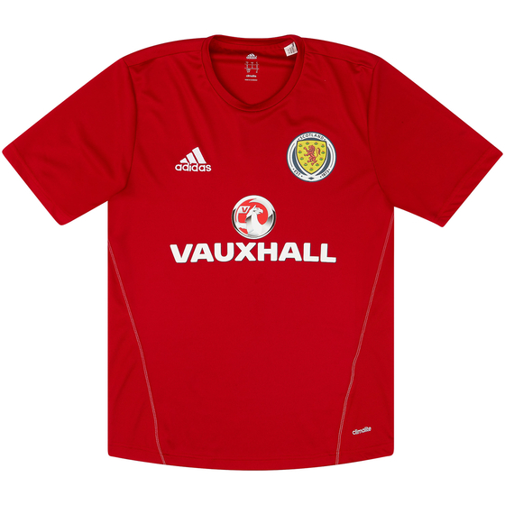 2017-18 Scotland Player Issue Training Shirt S
