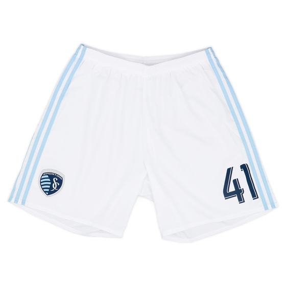2018 Sporting Kansas City Player Issue Home Shorts # - 9/10