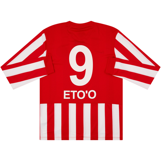 2015-16 Antalyaspor Home L/S Shirt Eto'o #9 M