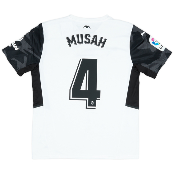 2021-22 Valencia Home Shirt Musah #4