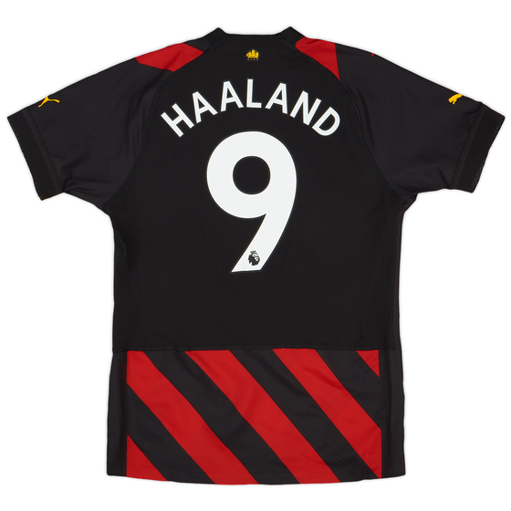 2022-23 Manchester City Player Issue Away Shirt Haaland #9 (S)