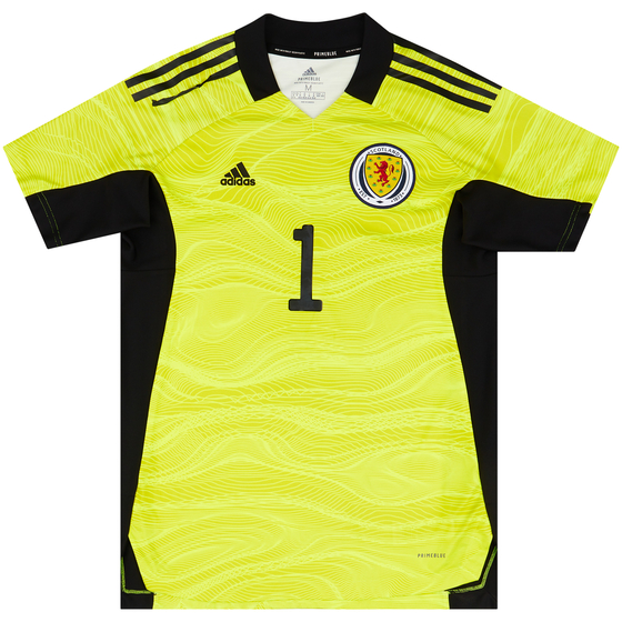 2020-21 Scotland GK S/S Shirt #1 (Alexander) (Womens)