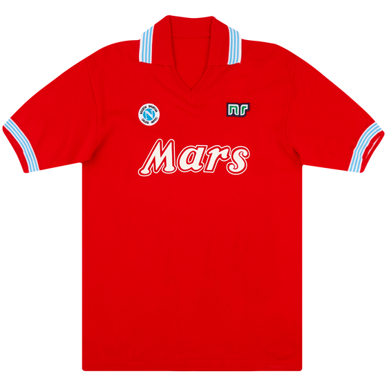 1988-89 Napoli NR-Reissue Third Shirt #10 (Maradona) XL