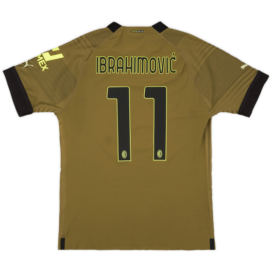 2022-23 AC Milan Authentic Third Shirt Ibrahimović #11