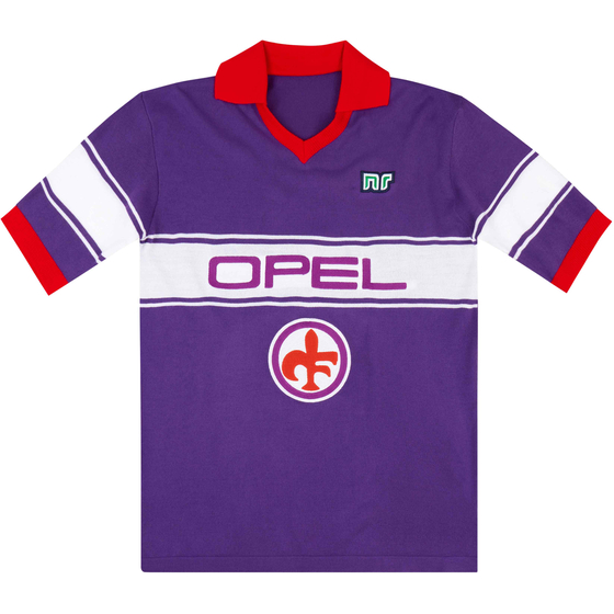1984-85 Fiorentina NR-Reissue Home Shirt #8 (Sócrates) L