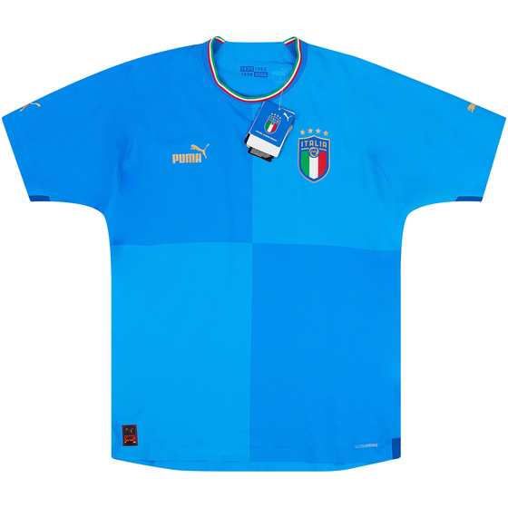 2022-23 Italy Authentic Home Shirt