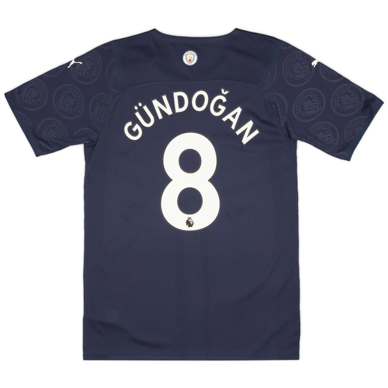 2021-22 Manchester City Player Issue Third Shirt Gündoğan #8