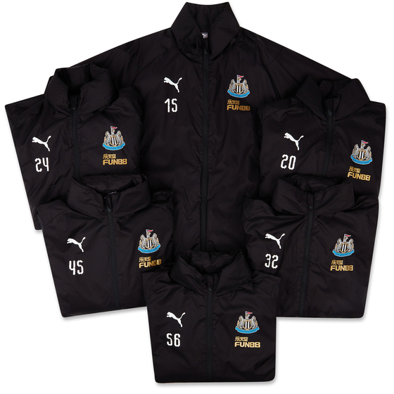 2018-19 Newcastle Player Issue Rain Jacket # (Excellent)