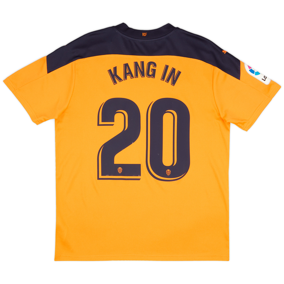 2020-21 Valencia Away Shirt Kang-In #20