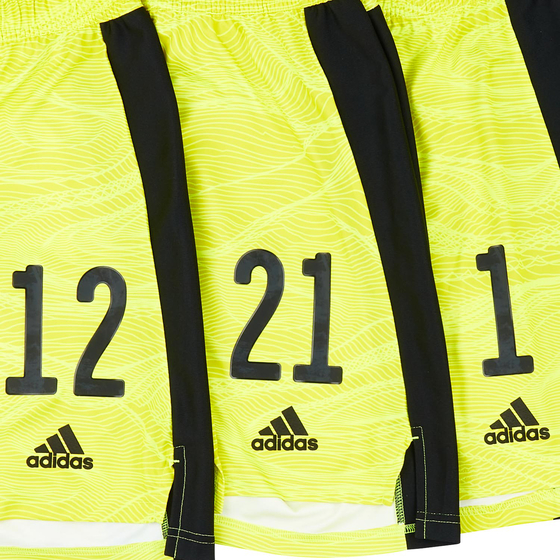 2021-22 Scotland Player Issue GK Shorts # (Excellent)