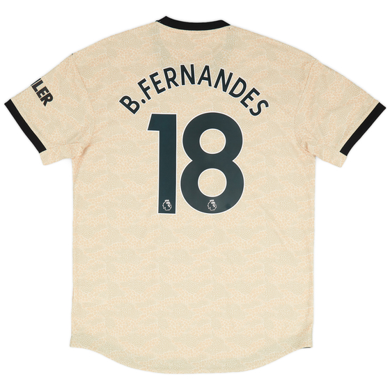 2019-20 Manchester United Player Issue B.Fernandes #18 (M/L)