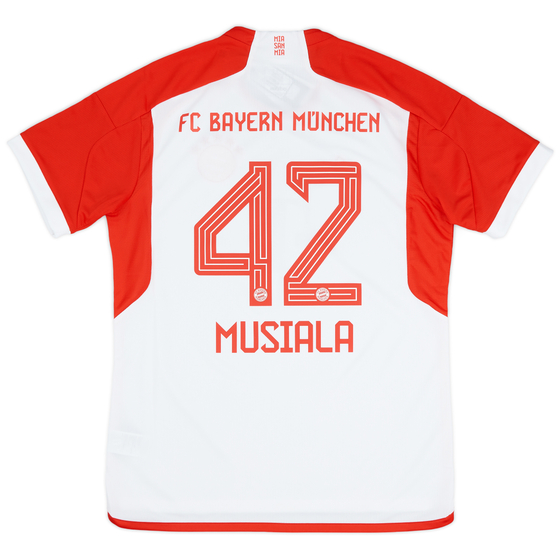 2023-24 Bayern Munich Home Shirt Musiala #42