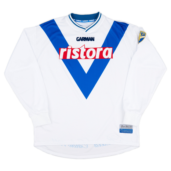 2000-01 Brescia Garman Reissue Away L/S Shirt