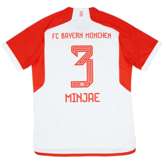 2023-24 Bayern Munich Home Shirt Minjae #3