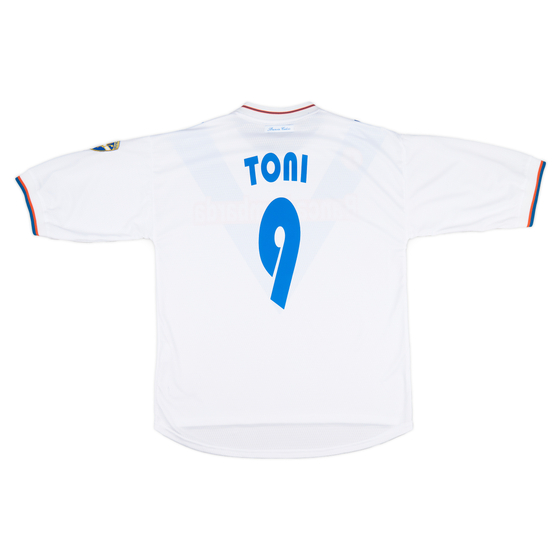2001-02 Brescia Garman Reissue Away Shirt Toni #9