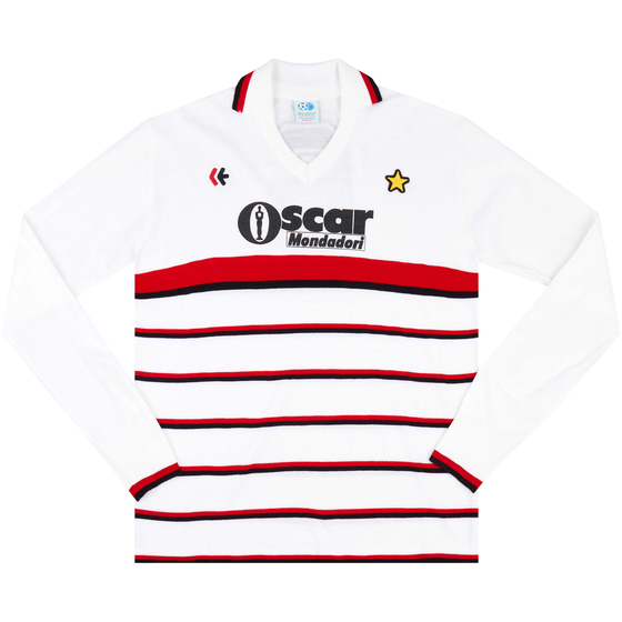 1984-85 AC Milan RollyGo-Reissue Away L/S Shirt #6 (Baresi) L