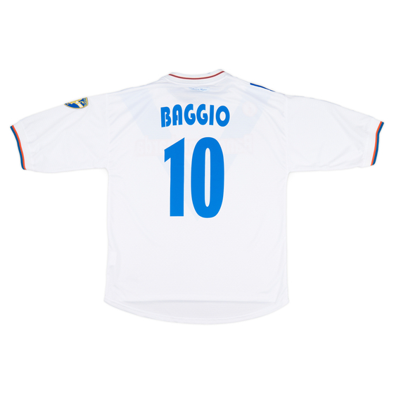2001-02 Brescia Garman Reissue Away Shirt Baggio #10