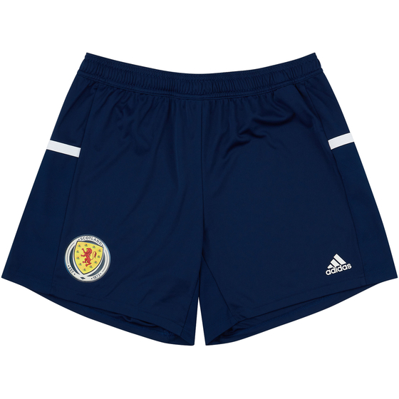 2019-20 Scotland Women's Player Issue Training Knitted Shorts (Excellent)