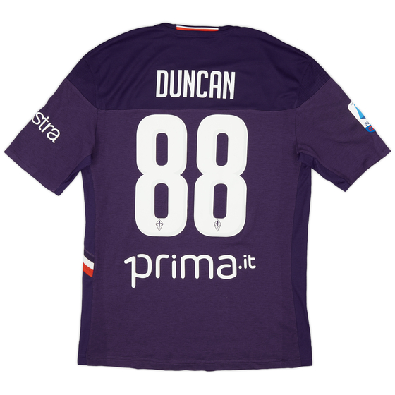 2019-20 Fiorentina Match Issue Home Shirt Duncan #88 - 5/10 - (L)