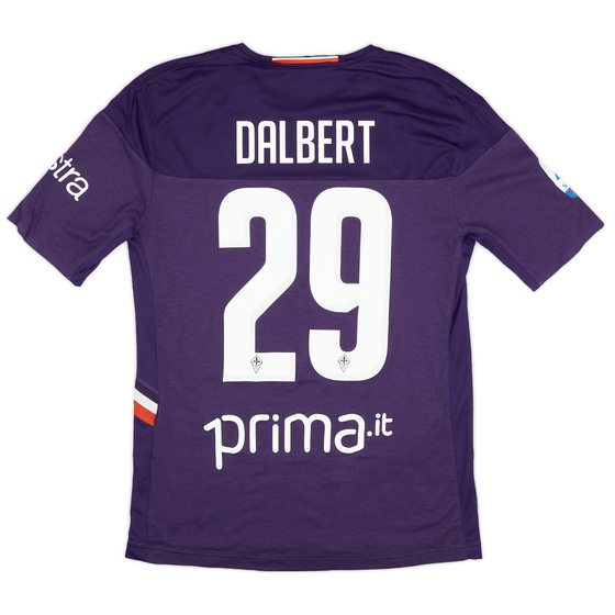 2019-20 Fiorentina Match Issue Home Shirt Dalbert #29 - 8/10 - (M)
