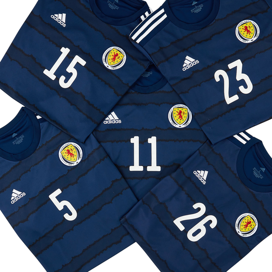 2020-21 Scotland Player Issue Home Shirt # (Excellent)