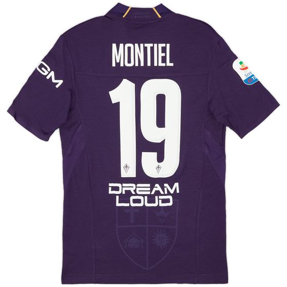2018-19 Fiorentina Match Issue Home Shirt Montiel #19 - As New - (S)
