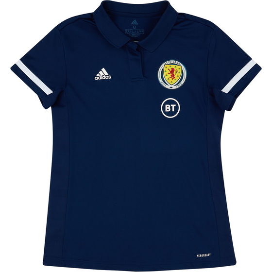 2019-20 Scotland adidas Polo T-Shirt - 5/10 - (Womens S)