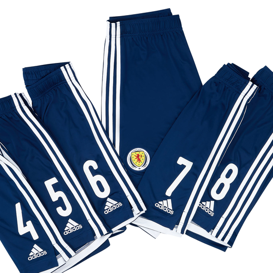 2020-21 Scotland Player Issue Home Shorts # (Excellent)