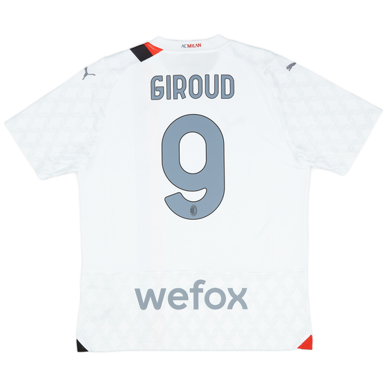 2023-24 AC Milan Away Shirt Giroud #9