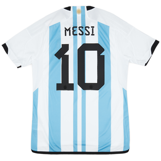 2022-23 Argentina Home 'vs Mexico' Shirt Messi #10
