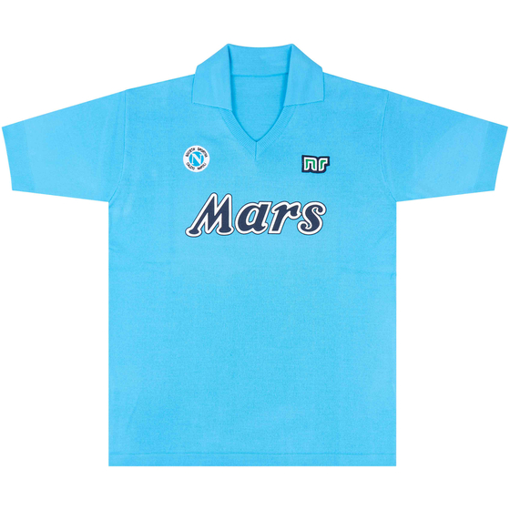1988-89 Napoli NR-Reissue Home Shirt #10 (Maradona) XL