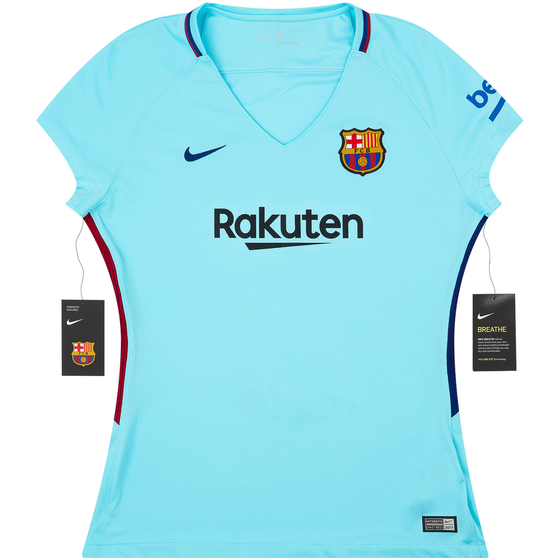 2017-18 Barcelona Away Shirt Womens
